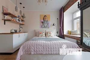 Студия квартира, посуточно, 25м2, 4/6 этаж