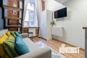 1-к квартира, посуточно, 17м2, 1/1 этаж