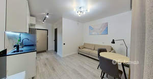 Студия квартира, на длительный срок, 24м2, 6/12 этаж