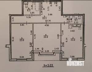 2-к квартира, на длительный срок, 101м2, 3/7 этаж