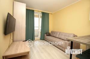 Студия квартира, на длительный срок, 26м2, 21/22 этаж