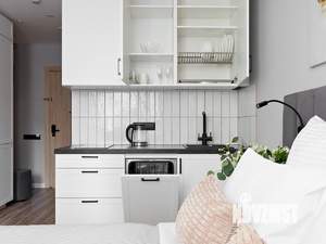 Студия квартира, на длительный срок, 25м2, 3/15 этаж