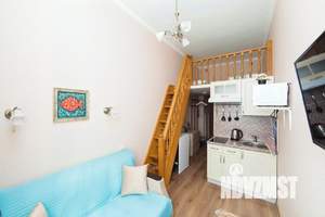 1-к квартира, посуточно, 18м2, 1/1 этаж