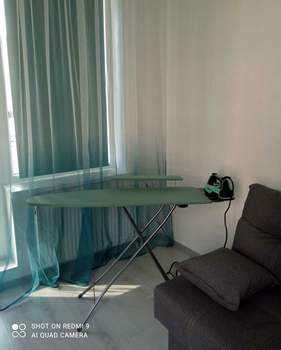 Студия квартира, на длительный срок, 27м2, 5/25 этаж