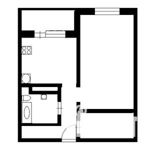 1-к квартира, на длительный срок, 35м2, 19/26 этаж
