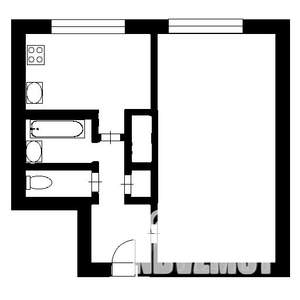 1-к квартира, на длительный срок, 33м2, 5/9 этаж