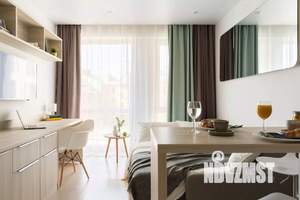 1-к квартира, посуточно, 24м2, 1/1 этаж