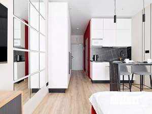 Студия квартира, посуточно, 25м2, 12/14 этаж