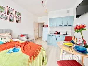 Студия квартира, посуточно, 28м2, 9/24 этаж