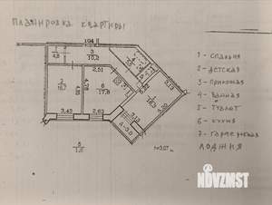 2-к квартира, на длительный срок, 73м2, 3/12 этаж