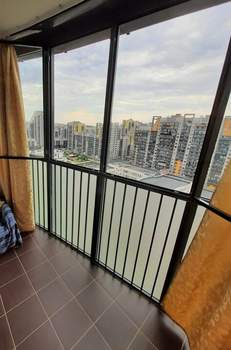 Студия квартира, на длительный срок, 25м2, 12/16 этаж