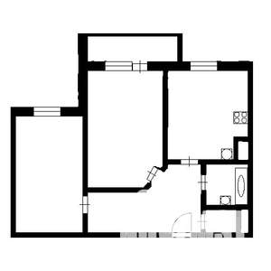 2-к квартира, на длительный срок, 60м2, 3/15 этаж