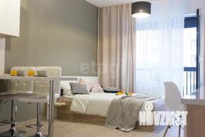 Студия квартира, на длительный срок, 25м2, 17/22 этаж