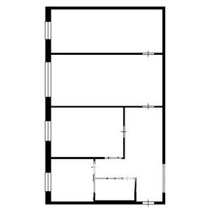 3-к квартира, на длительный срок, 56м2, 4/5 этаж