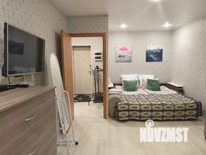 1-к квартира, посуточно, 36м2, 7/12 этаж