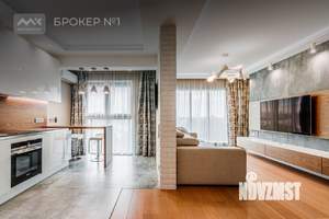 1-к квартира, на длительный срок, 46м2, 9/11 этаж