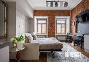 Студия квартира, на длительный срок, 35м2, 3/4 этаж