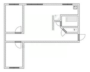 3-к квартира, на длительный срок, 55м2, 3/5 этаж