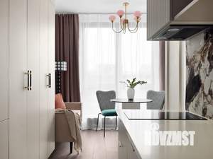 Студия квартира, посуточно, 24м2, 10/12 этаж