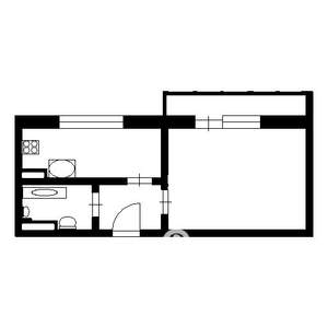1-к квартира, на длительный срок, 40м2, 15/26 этаж
