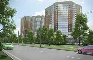 1-к квартира, на длительный срок, 43м2, 14/22 этаж