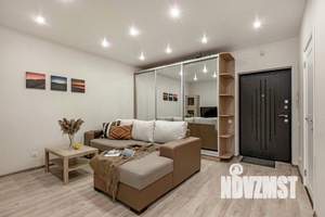 1-к квартира, посуточно, 45м2, 1/1 этаж