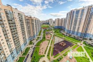 1-к квартира, посуточно, 45м2, 16/25 этаж