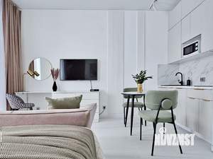 Студия квартира, на длительный срок, 25м2, 1/5 этаж