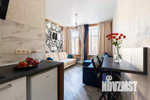 1-к квартира, посуточно, 40м2, 1/1 этаж