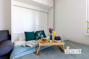 Студия квартира, на длительный срок, 35м2, 17/18 этаж