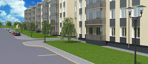 1-к квартира, на длительный срок, 47м2, 1/4 этаж