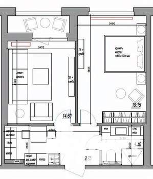 2-к квартира, на длительный срок, 50м2, 6/10 этаж