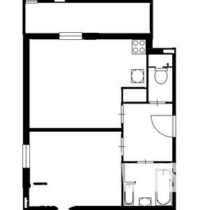 1-к квартира, на длительный срок, 38м2, 21/24 этаж