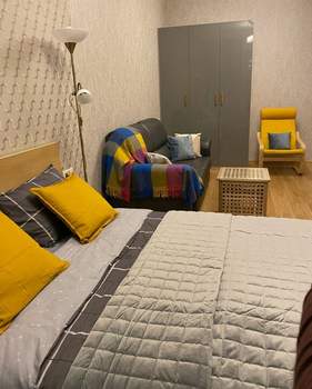 1-к квартира, на длительный срок, 46м2, 3/7 этаж