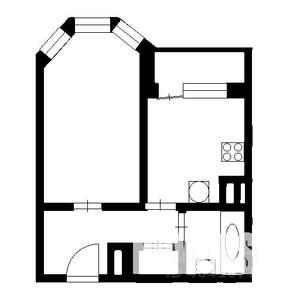 1-к квартира, на длительный срок, 39м2, 13/27 этаж