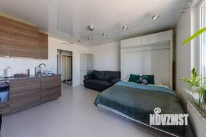 Студия квартира, на длительный срок, 35м2, 17/18 этаж