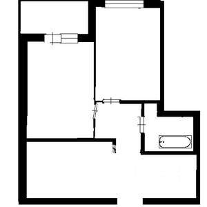 1-к квартира, на длительный срок, 35м2, 19/24 этаж