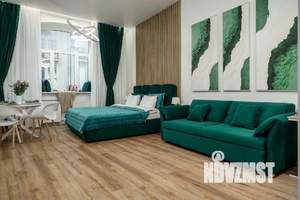 1-к квартира, посуточно, 43м2, 1/1 этаж