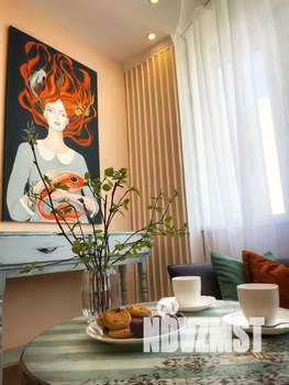 1-к квартира, посуточно, 50м2, 7/17 этаж