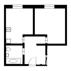 1-к квартира, на длительный срок, 43м2, 5/20 этаж