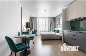 Студия квартира, на длительный срок, 28м2, 7/9 этаж