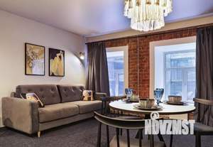 1-к квартира, посуточно, 50м2, 1/1 этаж