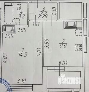 1-к квартира, на длительный срок, 30м2, 10/12 этаж
