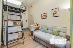 1-к квартира, посуточно, 14м2, 1/1 этаж