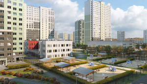 1-к квартира, на длительный срок, 32м2, 1/12 этаж