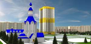 Студия квартира, на длительный срок, 25м2, 15/25 этаж