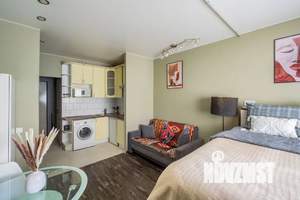 Студия квартира, посуточно, 29м2, 1/17 этаж