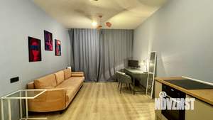 Студия квартира, на длительный срок, 24м2, 13/17 этаж