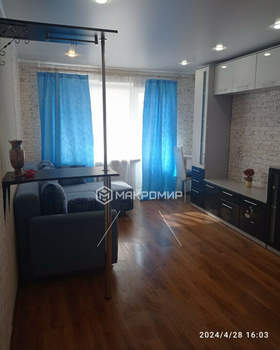 1-к квартира, на длительный срок, 36м2, 3/14 этаж