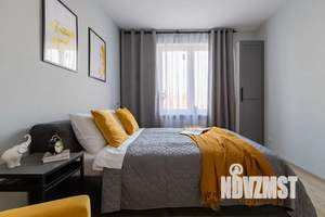 1-к квартира, посуточно, 42м2, 12/17 этаж